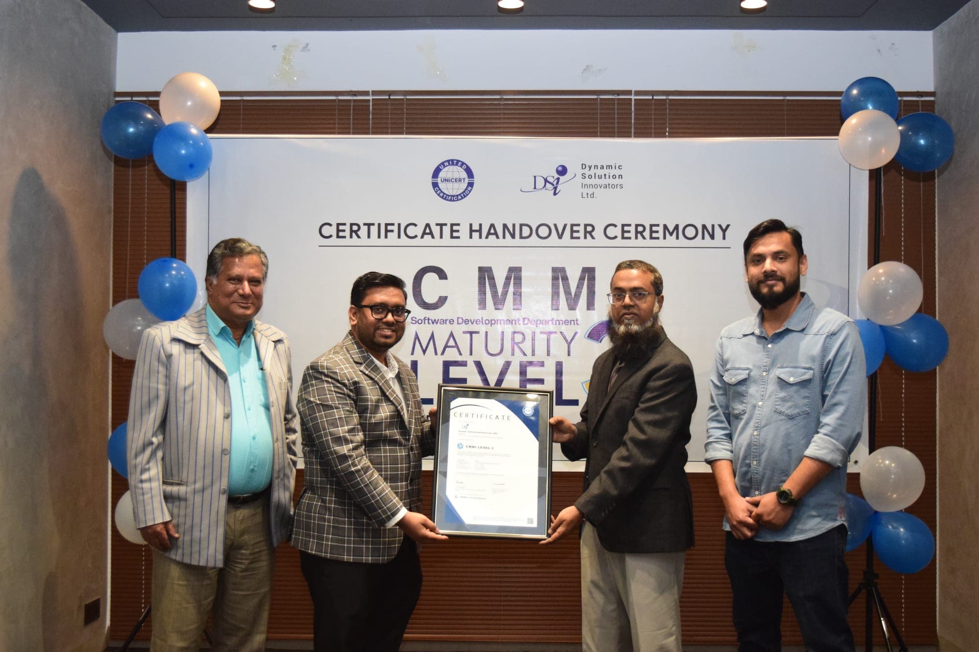 DSi Achieves CMMI Level 3 Appraisal